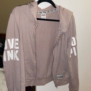 Zip up hoodie